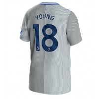 Dres Everton Ashley Young #18 Rezervni 2023-24 Kratak Rukav